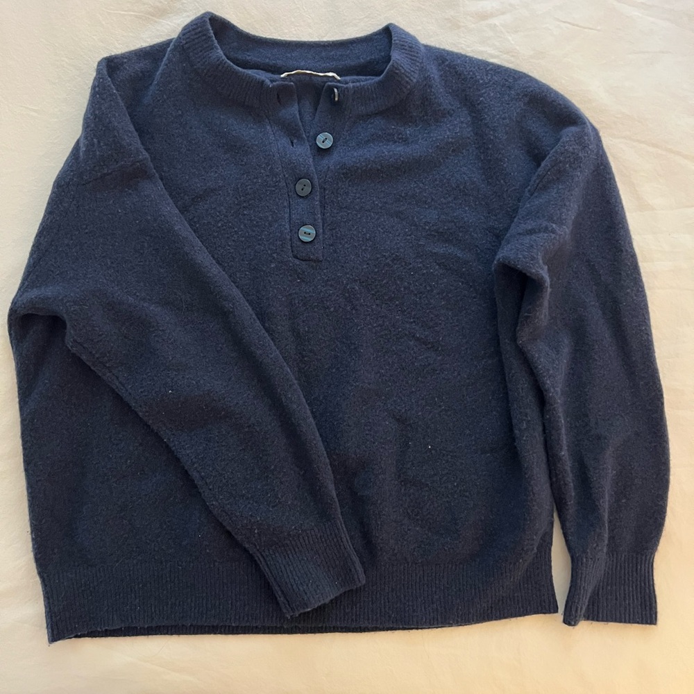 Abercrombie merino wool blend sweater